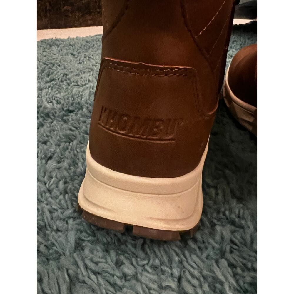 Khombu Women's Size 9 Dusk All-Weather Boots Brown Water Repellant Memory Foam - Picture 12 of 12